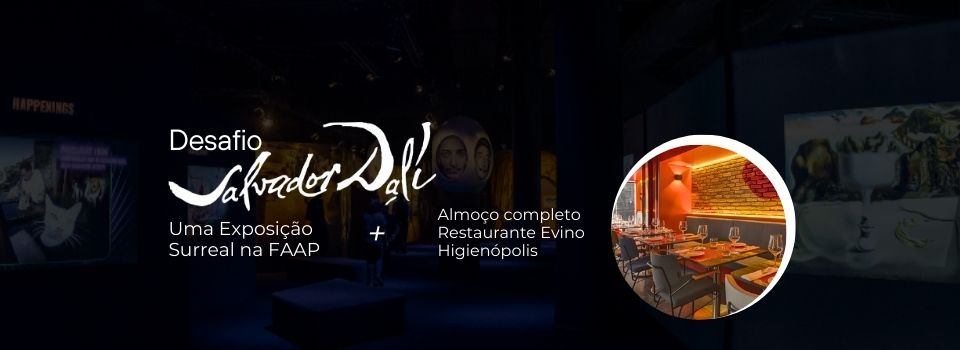 Visita a exposição Desafio Salvador Dali - Teatro Faap