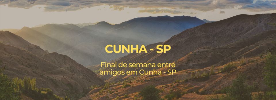 CUNHA - SP Final de semana entre amigos em Cunha - SP